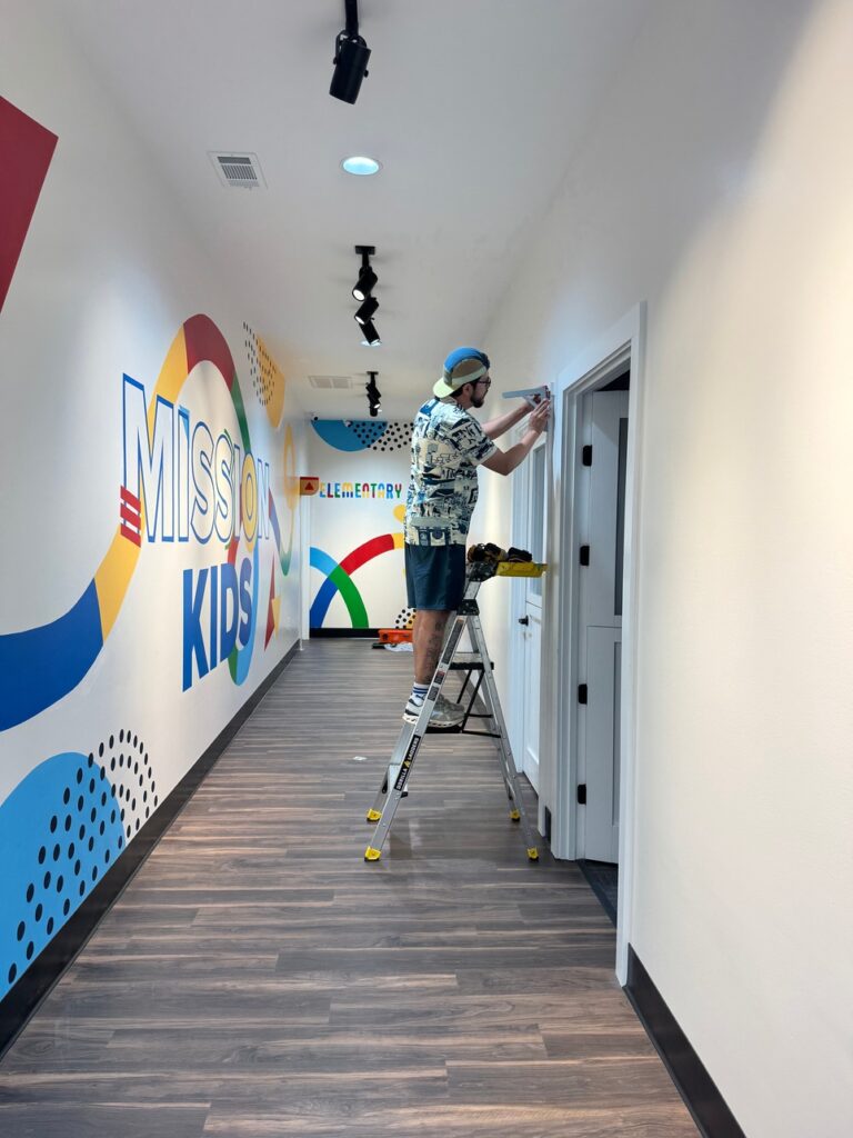 Wonder Grow Interior Mural