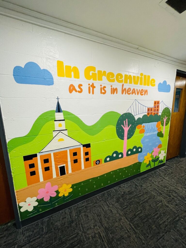 Children's Mural in Greenville